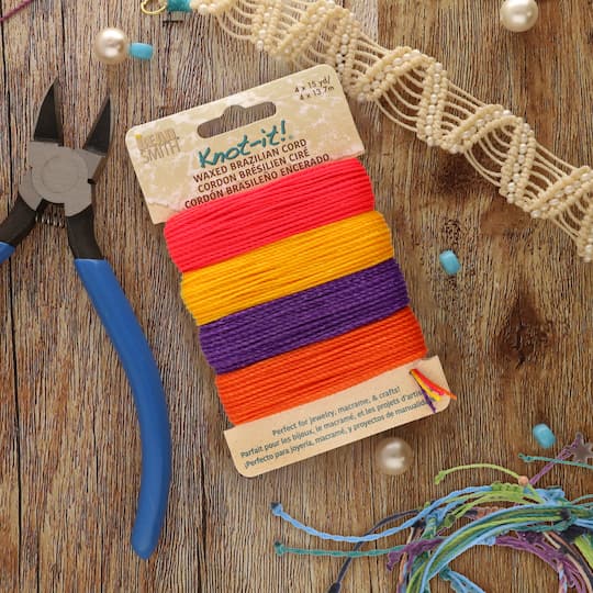 Beadsmith® Knot-it!™ Summer Sunset Waxed Brazilian Cord